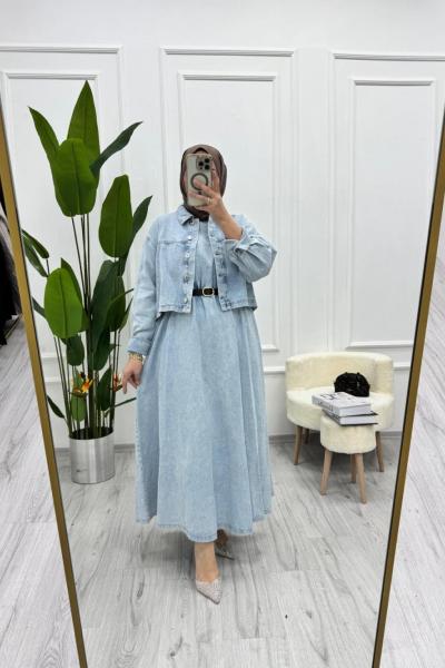 KOT ELBİSE Mavi