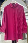 adin gömlek Fuşya