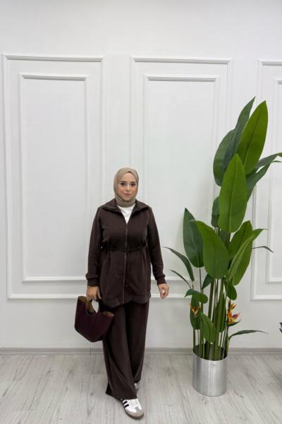 MODAL OYSHO TAKIM Kahverengi