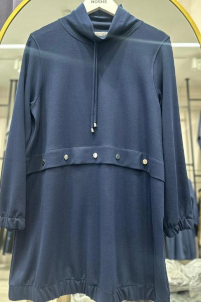 Yaka Kordon TUNİK  Lacivert