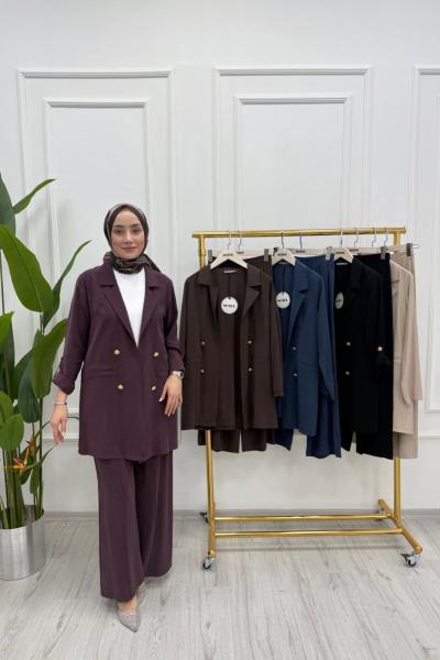 KUPRA CEKET TAKIM  Siyah