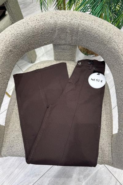 Palazzo Kot Pantolon  Kahverengi