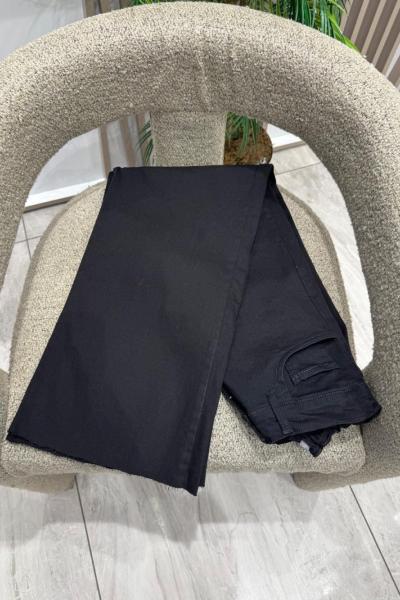 Full Likralı Beria Pantolon Siyah