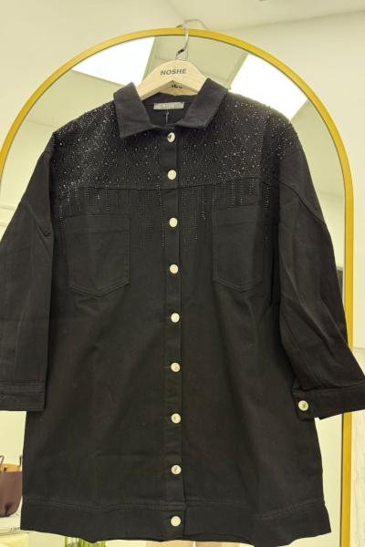 Lisa Kot Ceket Siyah