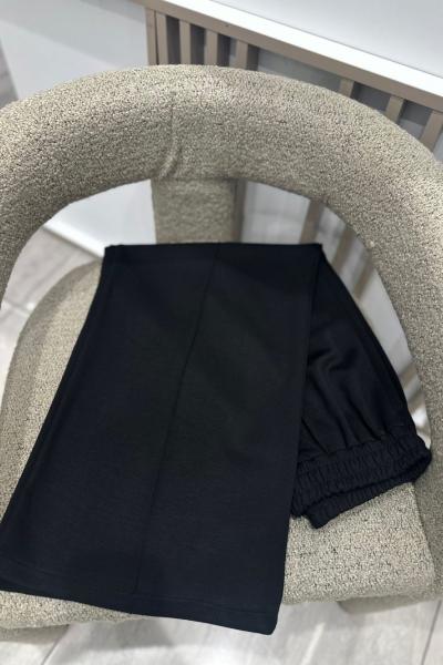 Oysho Bol Paça Kumaş Pantolon Siyah