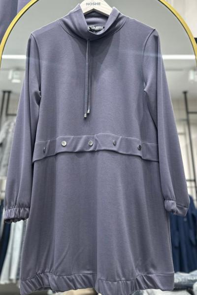 Yaka Kordon TUNİK  Gri