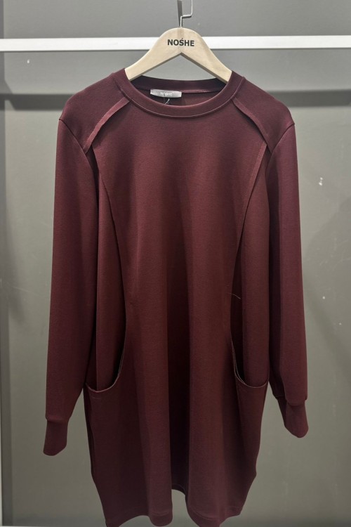 Kanguru Cepli Tunik Bordo